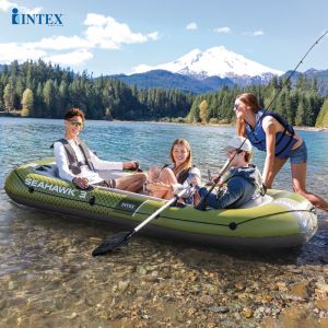 Thuyền hơi SEAHAWK 3 mẫu mới INTEX 66333