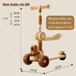 Xe trượt Scooter BBT Global 2 trong 1 không nhạc đèn SK1306