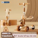 Xe trượt Scooter BBT Global 2 trong 1 không nhạc đèn SK1306