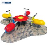 Bập bênh nhún lò xo 4 chỗ nhập khẩu ZK139-205
