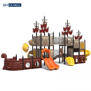Cầu trượt liên hoàn nhập khẩu cỡ lớn BBT Global BG-412