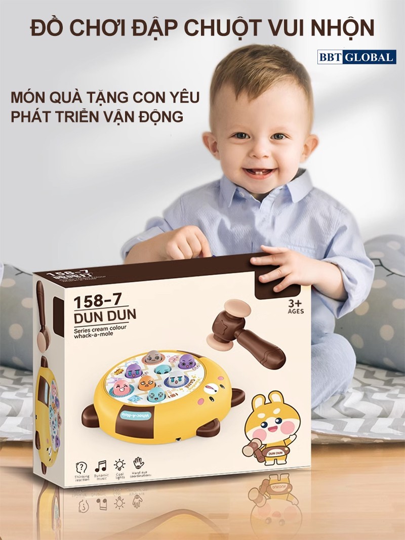 Đồ chơi đập  xoay 360 độ