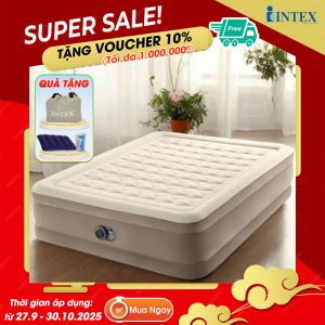 Giường hơi đôi tự phồng công nghệ mới INTEX 64428