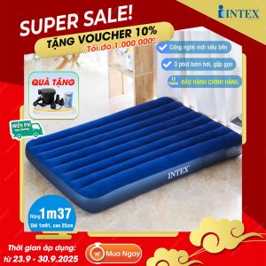 Đệm hơi đôi công nghệ mới 1m37 INTEX 64758