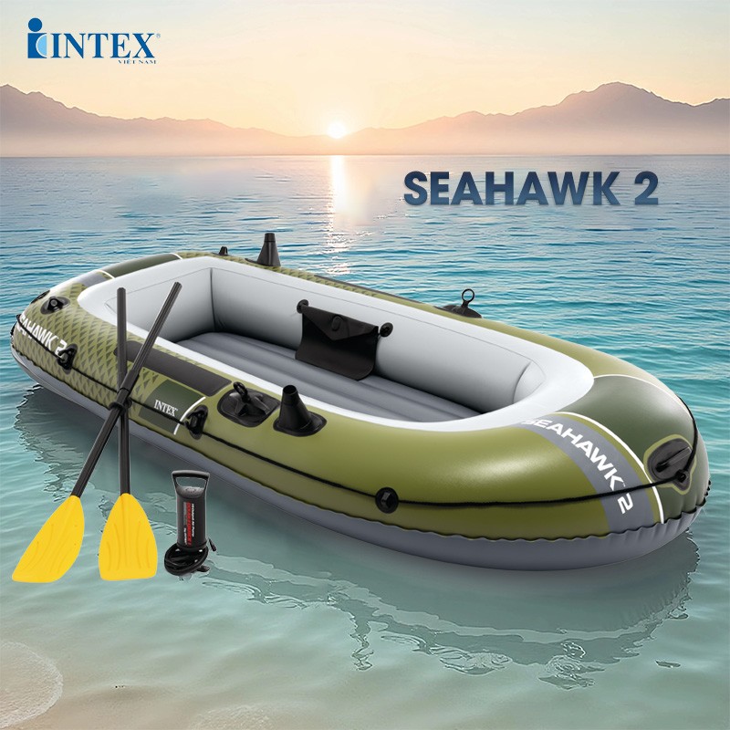 Thuyền hơi SEAHAWK 2 mẫu mới INTEX 66332