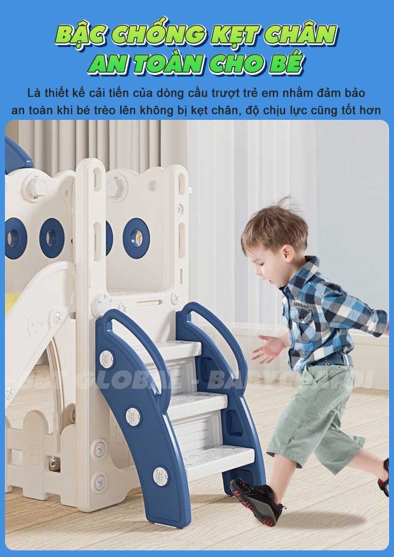 cầu trượt trẻ em ngoài trời
