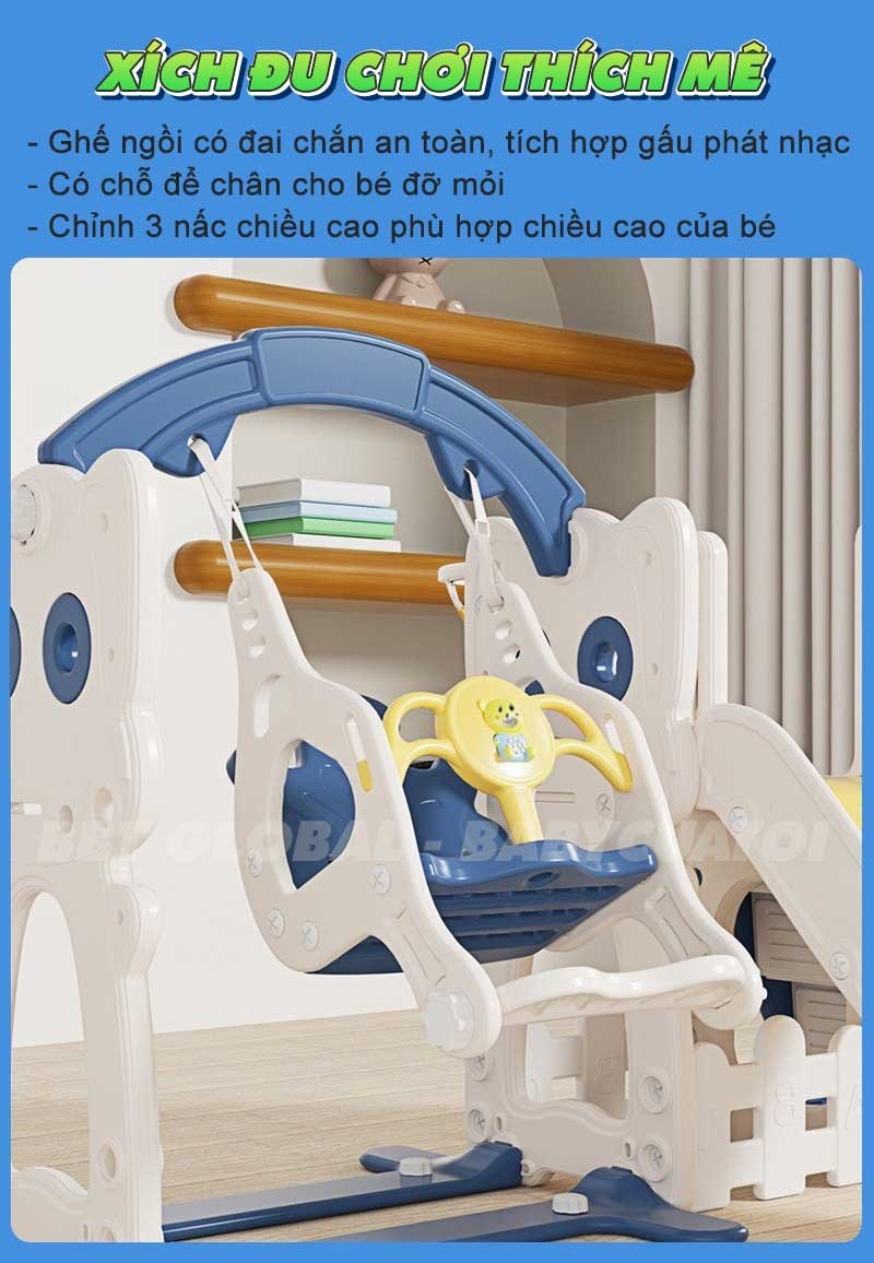 cầu trượt trẻ em ngoài trời