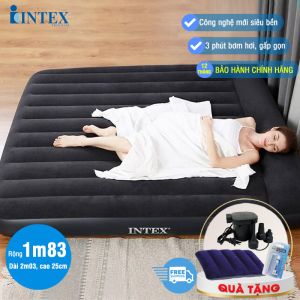 Đệm hơi đôi công nghệ mới 1m83 INTEX 64144 Đệm hơi đôi công nghệ mới 1m83 INTEX 64144