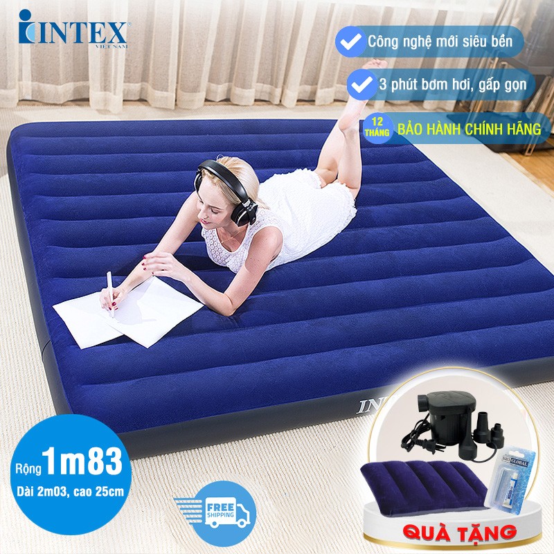Đệm hơi INTEX công nghệ mới 1m83 64755