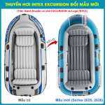 Thuyền hơi EXCURSION 4 mẫu mới INTEX 66324