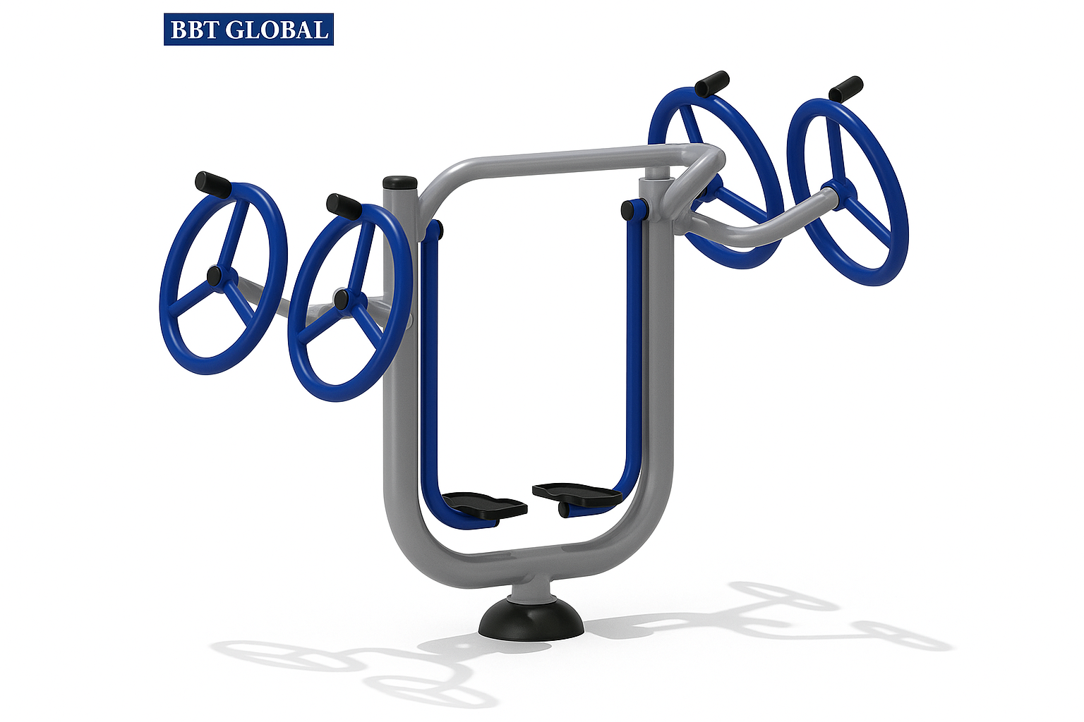 Thiết bị thể dục ngoài trời tay vai kết hợp đi bộ KXJS-082