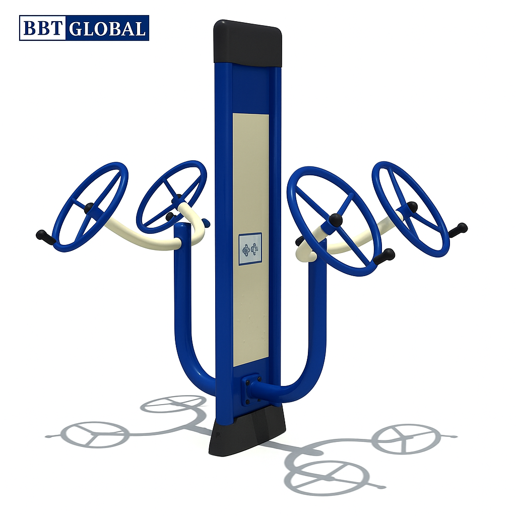 Thiết bị thể dục ngoài trời kèm bảng thông báo KXJS-094