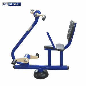 Thiết bị thể dục ngoài trời đạp xe kết hợp quay tay KXJS-204