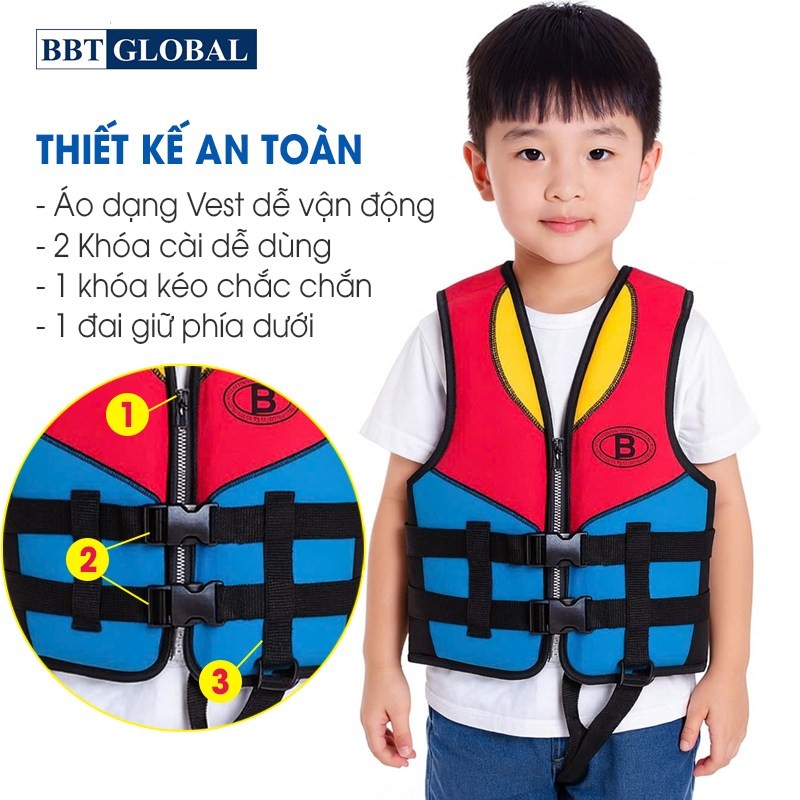 Áo phao giữ nhiệt trẻ em cao cấp APTE