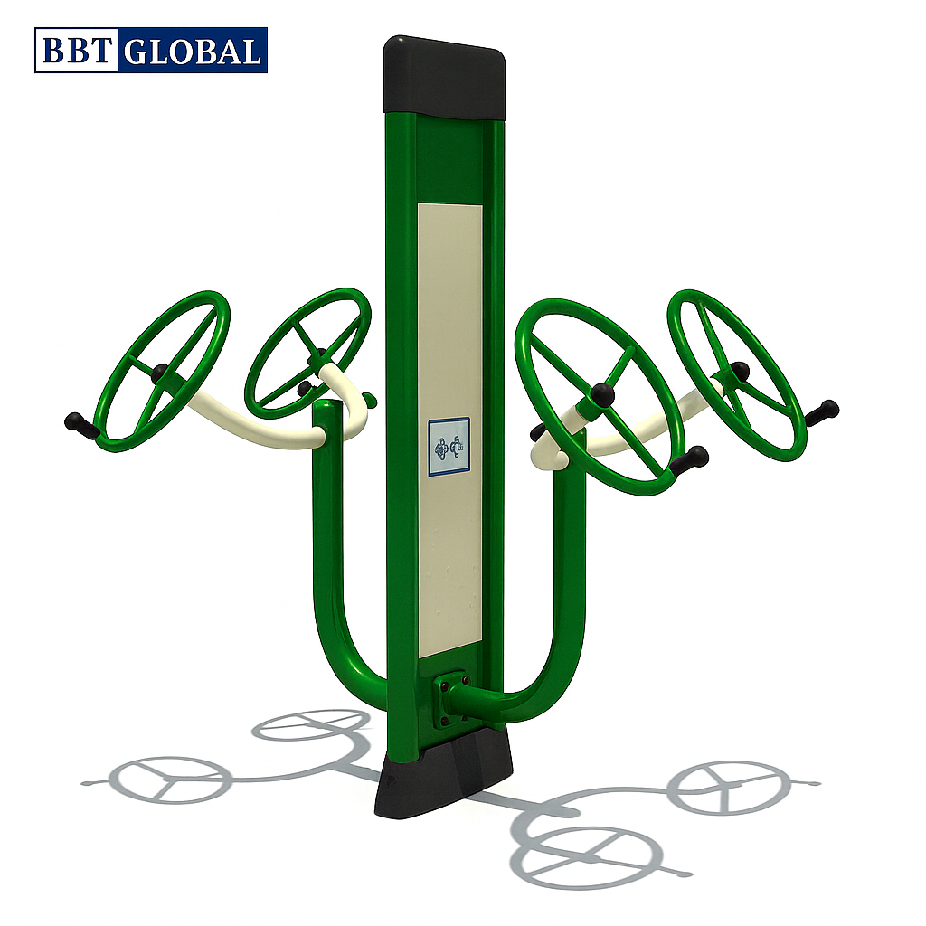 Thiết bị thể dục ngoài trời kèm bảng thông báo KXJS-094