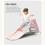 Bộ combo quây cũi cầu trượt xích đu BBT Global YK07