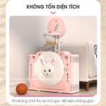 Bộ combo quây cũi cầu trượt xích đu BBT Global YK07