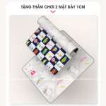 Bộ combo quây cũi cầu trượt xích đu BBT Global YK07