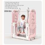 Bộ combo quây cũi cầu trượt xích đu BBT Global YK07