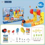 Đồ chơi xếp hình đường sắt xe lửa từ tính nam châm 7250A