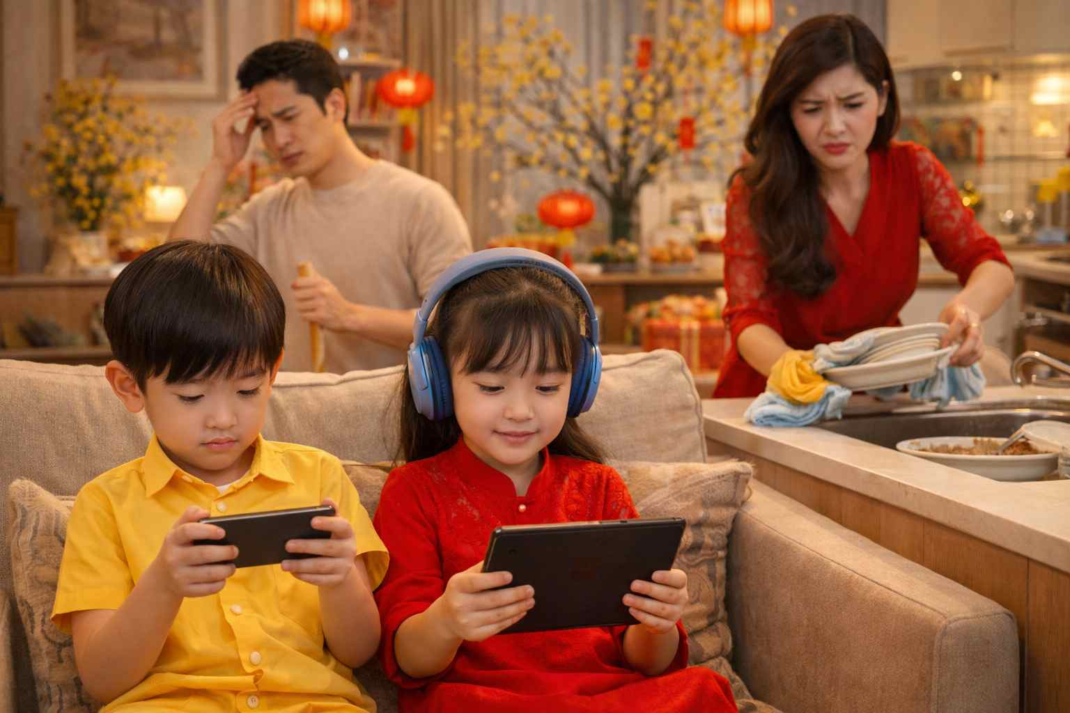 Hoạt động ngày Tết điện tử