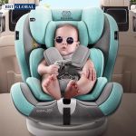 Ghế ngồi ô tô cho bé xoay 360 độ, an toàn cho trẻ sơ sinh GX303