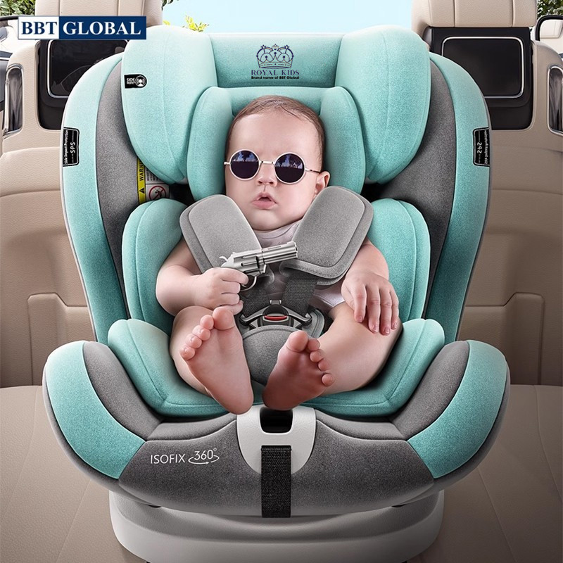 Ghế ngồi ô tô cho bé xoay 360 độ, an toàn cho trẻ sơ sinh GX303