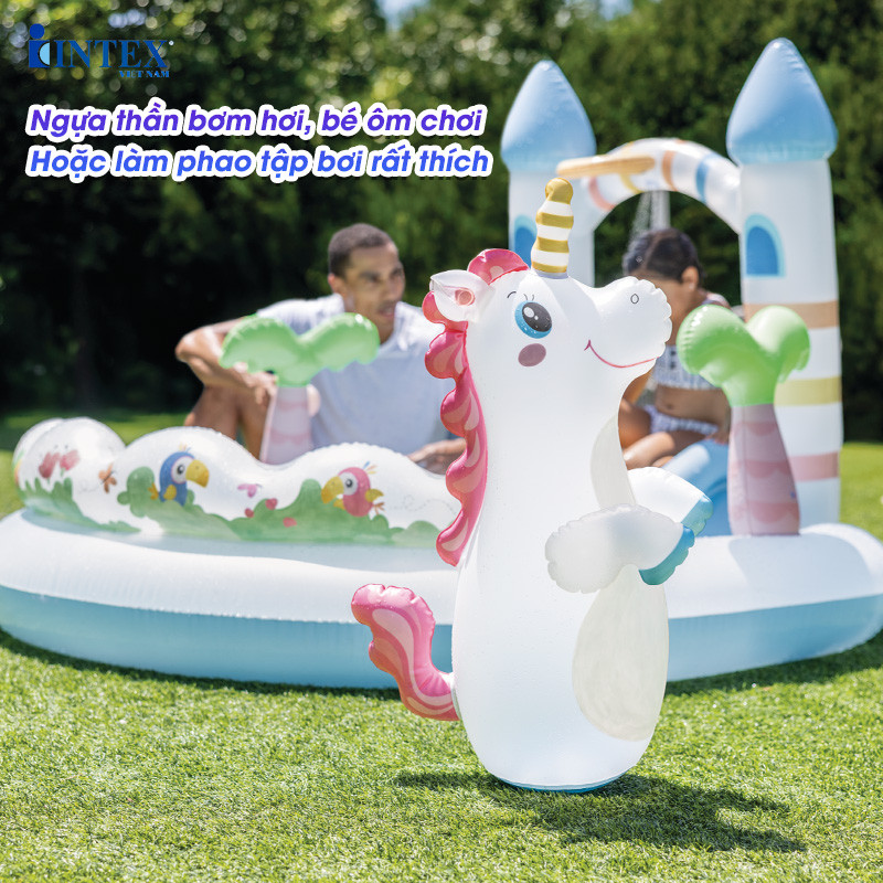 Bể bơi phao cầu trượt INTEX 56148