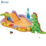 Bể bơi phao cầu trượt khủng long INTEX 56139