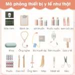 Đồ chơi xe đẩy bác sĩ bằng gỗ MSN25029