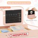 Đồ chơi xe đẩy bác sĩ bằng gỗ MSN25029