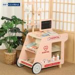 Đồ chơi xe đẩy bác sĩ bằng gỗ MSN25029