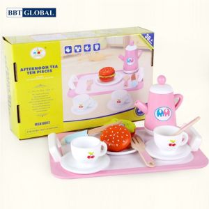 Bộ đồ chơi tiệc trà bằng gỗ cho bé MSN18012
