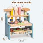 Bộ đồ chơi sửa chữa bằng gỗ cao cấp MSN20015