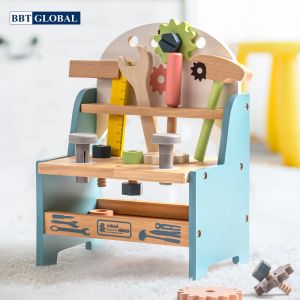 Bộ đồ chơi sửa chữa bằng gỗ cao cấp MSN20015