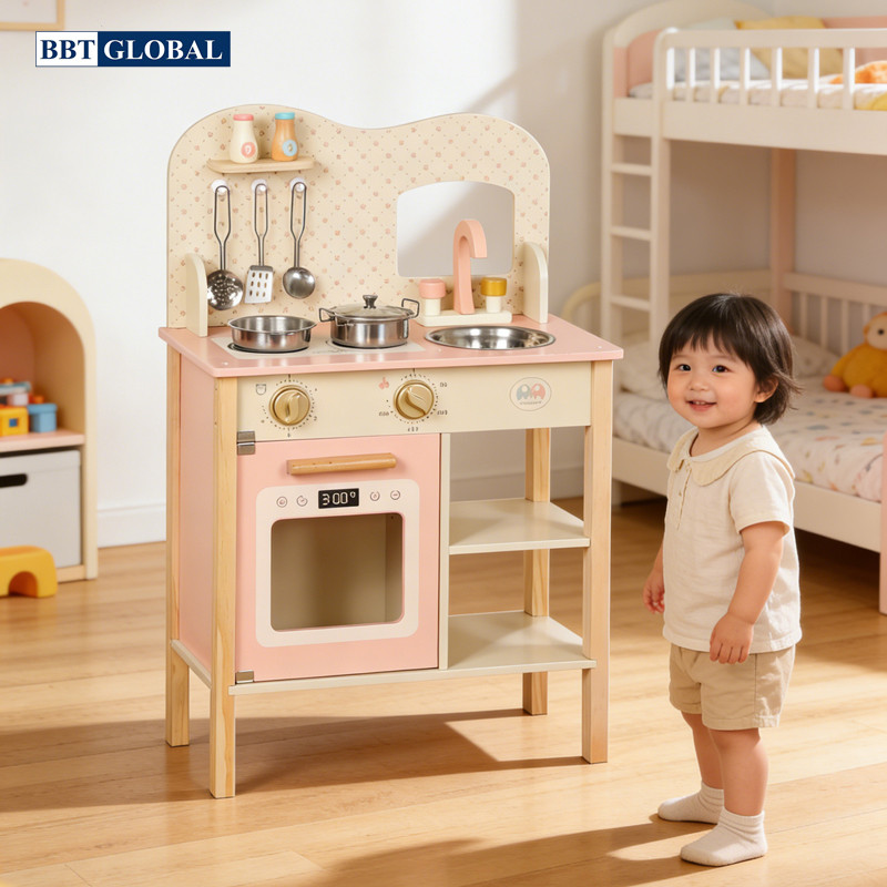Đồ chơi bếp nấu ăn gỗ cho bé MSN25049
