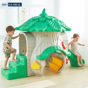 Nhà nhựa cầu trượt liên hoàn BBT-121