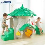 Nhà nhựa cầu trượt liên hoàn BBT-121