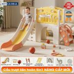 Cầu trượt liên hoàn kết hợp leo núi và hầm chui BBT Global BSL412