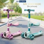 Xe trượt scooter cho bé BBT Global KM987M có ghế ngồi