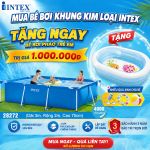 Bể bơi di động khung kim loại 3m*2m INTEX 28272