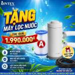 Hồ bơi khung kim loại chữ nhật 4,5m*2,2m INTEX 28273