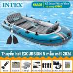 Thuyền hơi EXCURSION 5 mẫu mới INTEX 66325