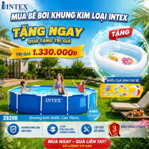 Bể bơi lắp ghép 305*76cm INTEX 28200