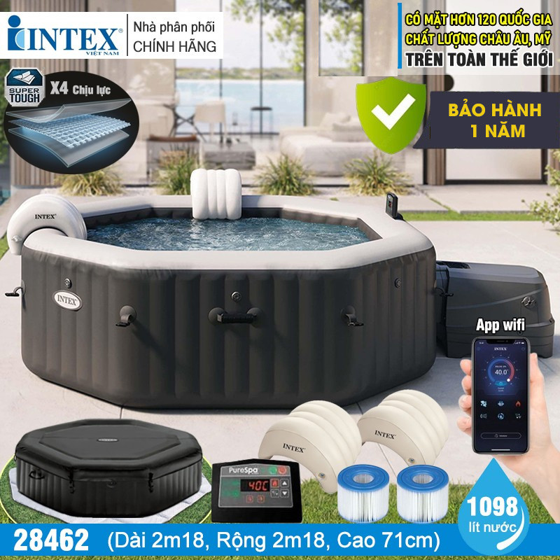 Bể bơi sục massage 2m18 INTEX 28462