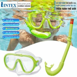 Kính bơi ống thở trẻ em từ 8 tuổi INTEX 55642
