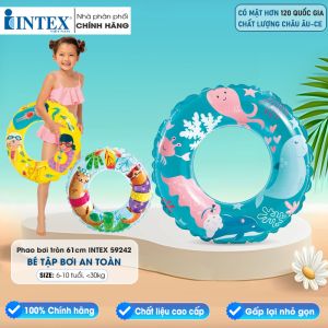 Phao bơi tròn 61cm cho bé INTEX 59242