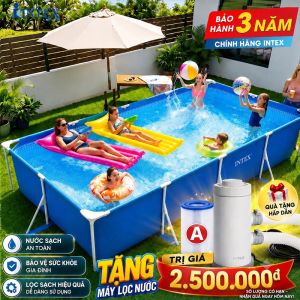 Hồ bơi di động khung kim loại 4.5m*2.2m INTEX 28273