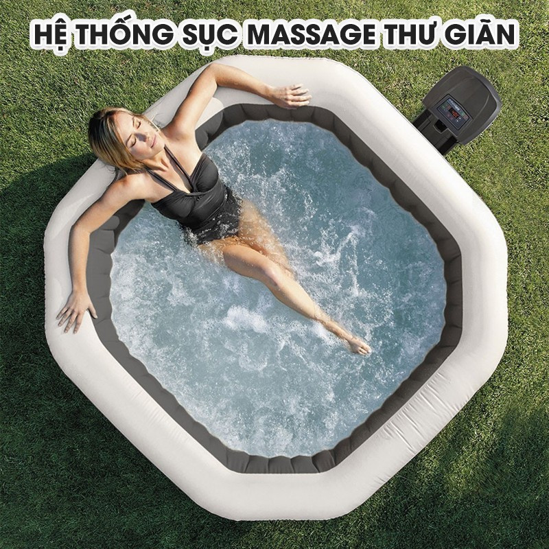 Bể bơi sục massage 2m01 INTEX 28458