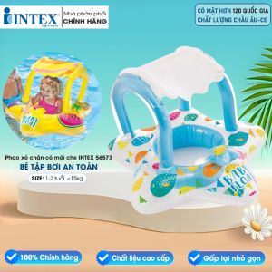Phao bơi có mái che cho bé INTEX 56573